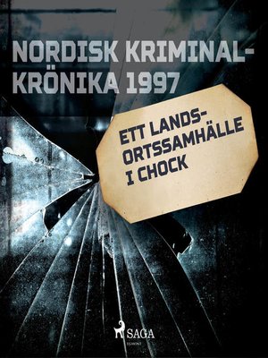 cover image of Ett landsortssamhälle i chock